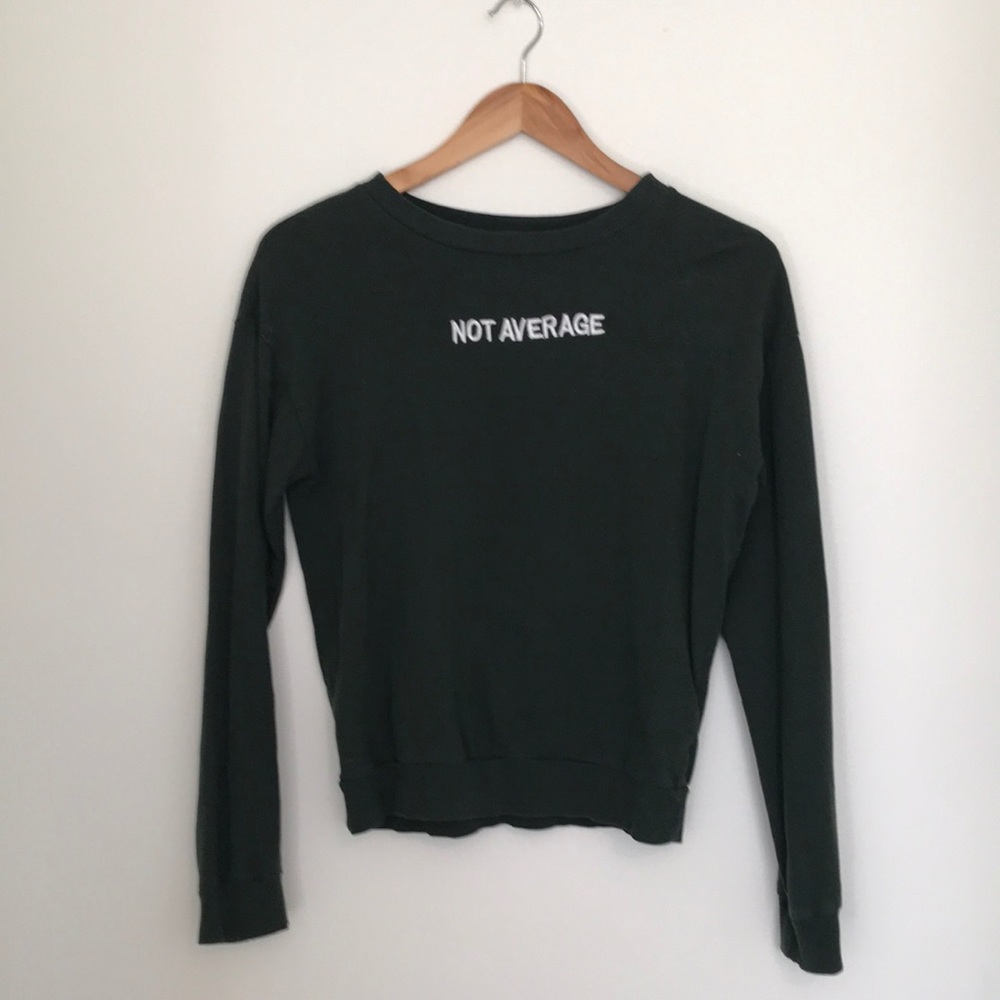 Green sweater
